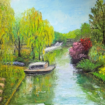 2026/5 油畫/畫刀 20F (60.5*72.5cm)