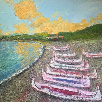 2026/5 油畫/畫刀 20F (60.5*72.5cm)