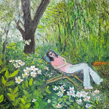 2026/5 油畫/畫刀 20F (60.5*72.5cm)