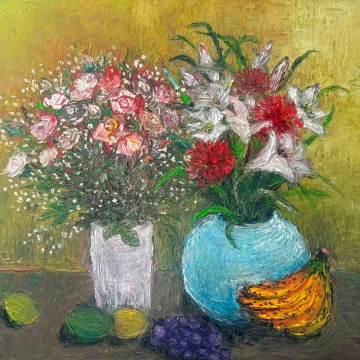 2026/7 油畫/畫刀 20F (60.5*72.5cm)