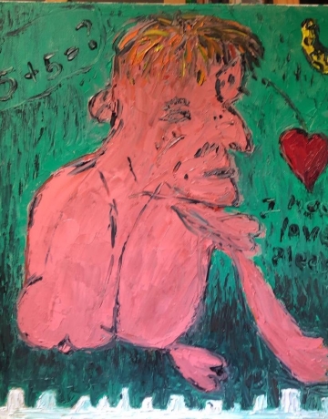 2026 /3 油畫/畫刀 10F（53*45.5cm)