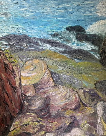 2026/4 油畫/畫刀 20F (72.5*60.5cm)